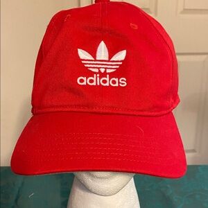 NEW Adidas  Bold Red Hat